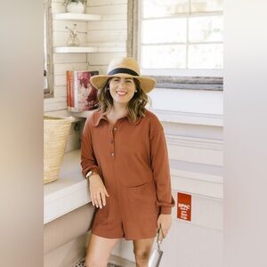 Smash & Tess Cottage long sleeve Romper